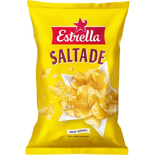 Potatischips Lättsaltade 275g Estrella
