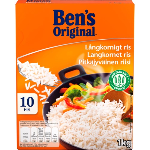 Ris Långkornigt 1kg Ben´s Original