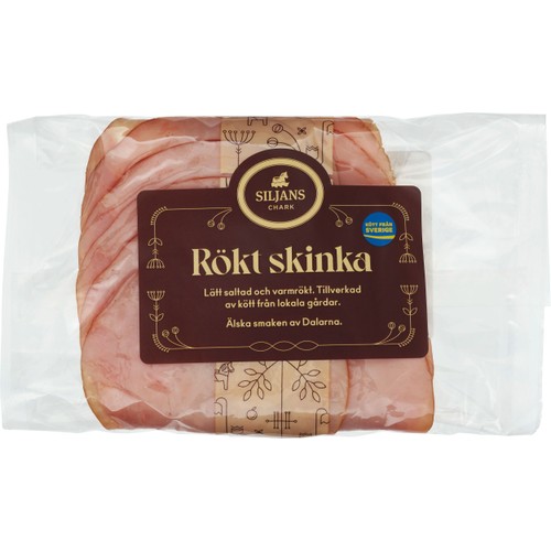 Rökt Skinka Skivad ca 100g siljans chark