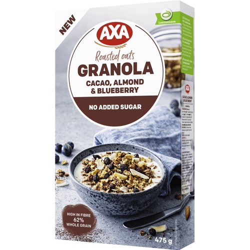 Granola Cacao & Almond 475g Axa