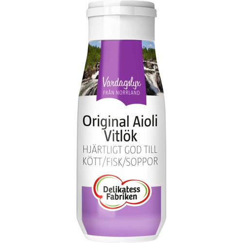 Aioli Vitlök Original 240ml Delikatessfabriken