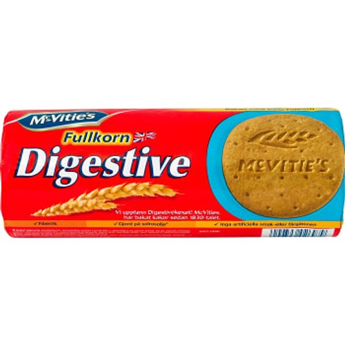 Digestive Fullkorn 400g Mc Vities