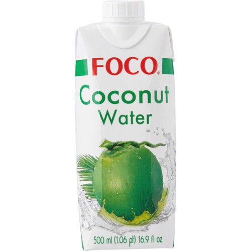 Kokosvatten 500ml Foco