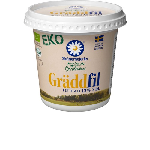 Gräddfil 12% Ekologisk 3dl Skånemejerier