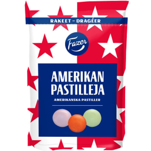 Amerikanska Pastiller 175g Fazer