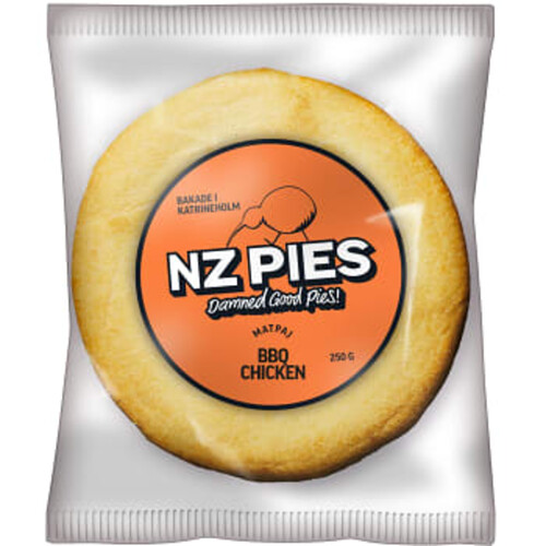 Matpaj BBQ Kyckling 250g NZ Pies