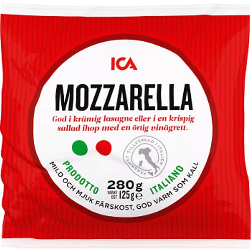 Mozzarella 125g ICA