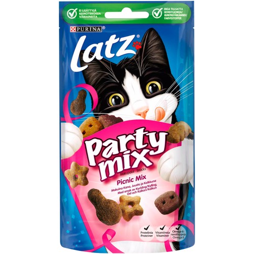 Kattgodis Party mix Picnic 60g Latz