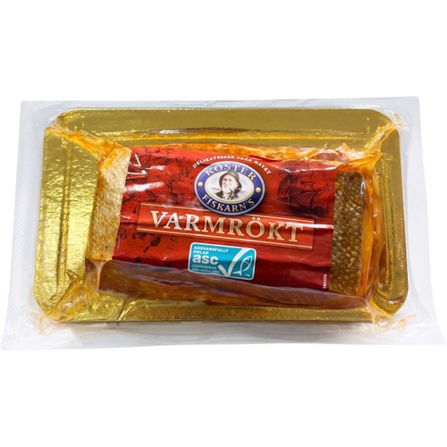 Regnbågslax Varmrökt Dubbelfilé ca 370g Kosterfiskarn's