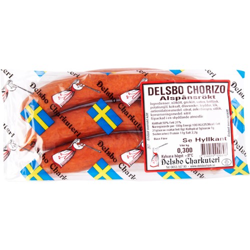 Chorizo 300g Delsbo Charkuteri