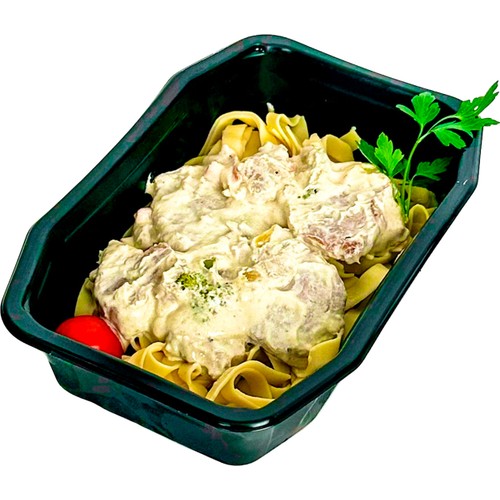 Fläskfilégryta Med Pasta ca 420g ICA Kvantum Lerum