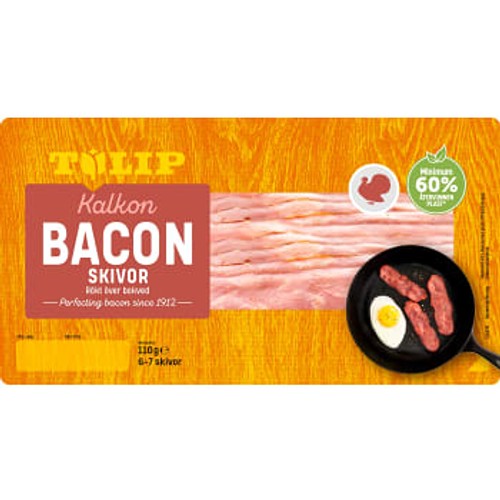 Kalkonbacon Skivor 110g Tulip