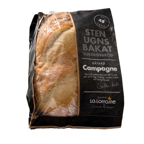 Surdegsbröd Stenungsbakat Campagne 450g Bageri La Lorraine
