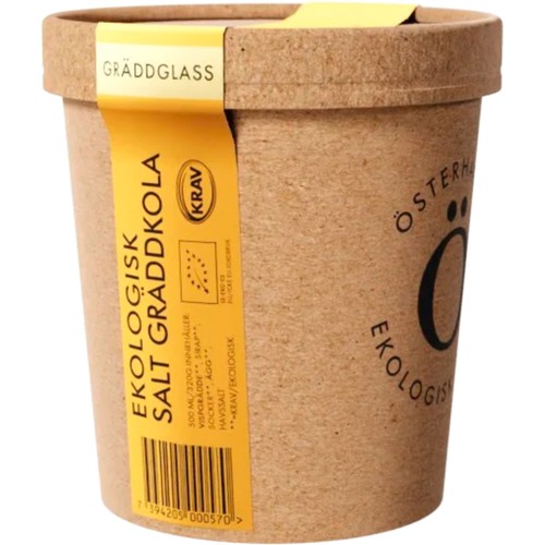 Gräddglass Salt Gräddkola Eko 320g Österhagen Glass