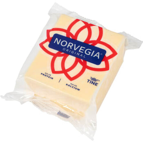 Norvegia block 26% lagrad 500 g Tine