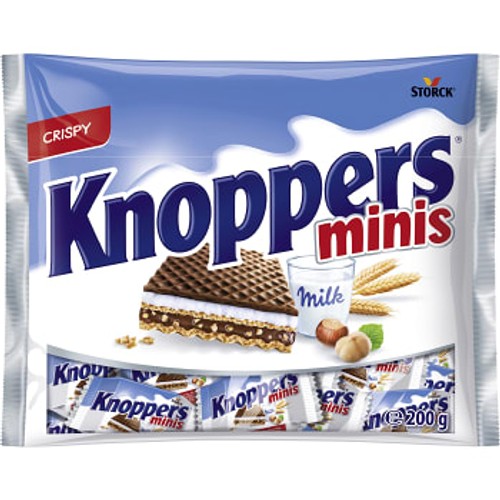 Godispåse Kex Hasselnöt/Choklad 200g KNOPPERS
