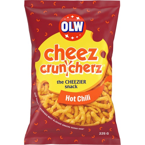 Cheez cruncherz  Hot Chili 225g OLW
