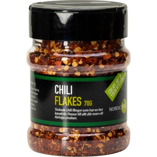 Chili Flakes 70g Nordic Spice