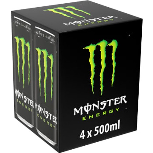 Energidryck 50cl 4-p Monster Energy