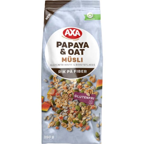 Müsli Papaya & Oat Glutenfri 350g AXA