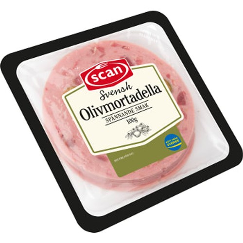 Olivmortadella 100g Scan