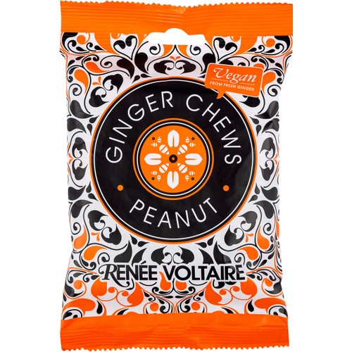 Ginger Chews Jordnöt 120g Renée Voltaire