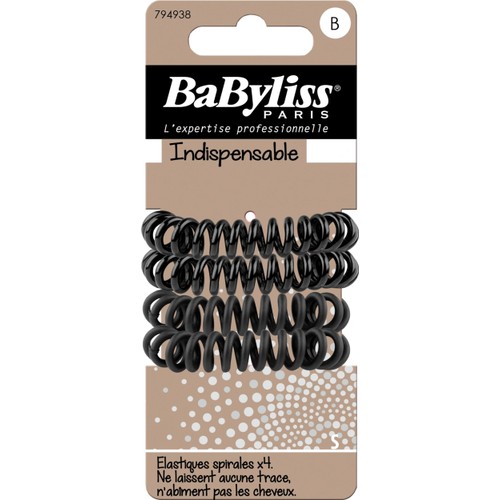 Spiralsnodd 4-pack BaByliss