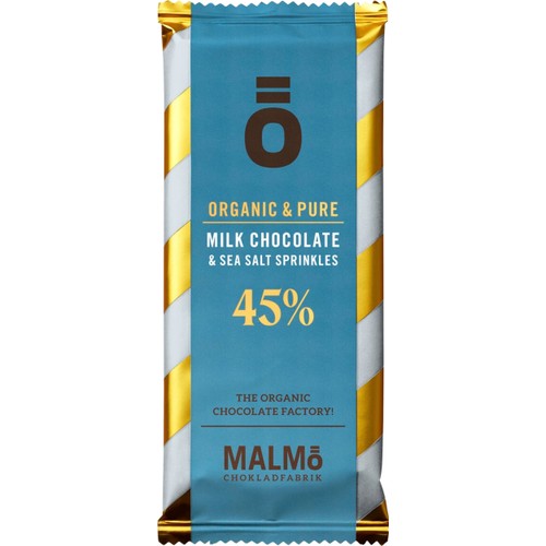 Milk Chocolate & Sea Salt Sprinkles 45% 55g Malmö Chokladfabrik