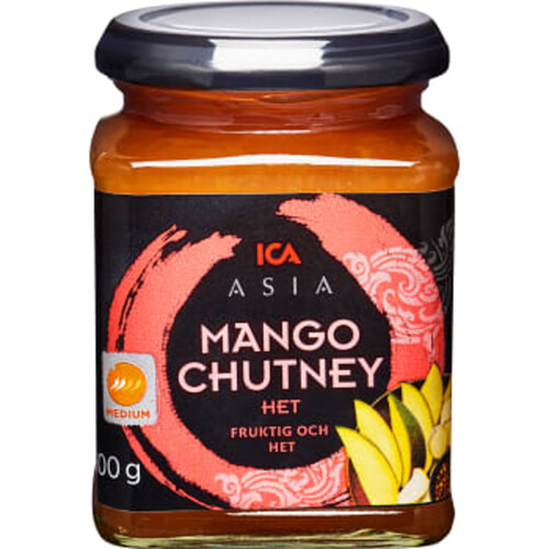 Mango chutney Hot 300g ICA Asia