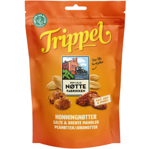 Nötter Honung Trippel 190 Gram DL Nöttefabrikken