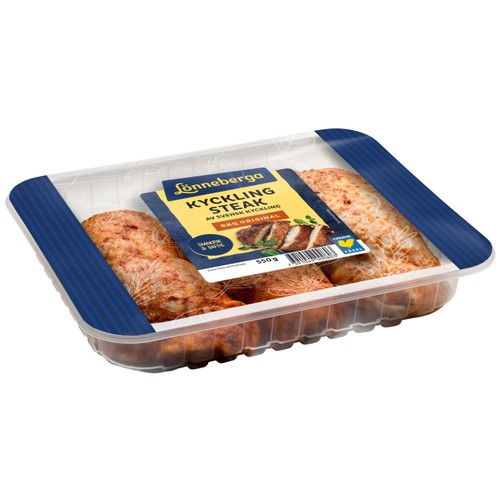 Kycklingsteak Färsk BBQ Original 550g Lönneberga