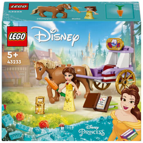 LEGO Disney Belles sagovagn med häst 43233