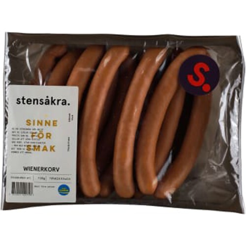 Wienerkorv 70% Kötthalt 720g Stensåkra