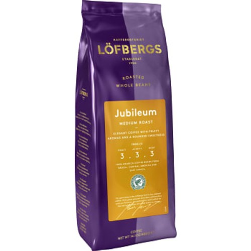 Kaffe Hela bönor Jubileum 400g Löfbergs