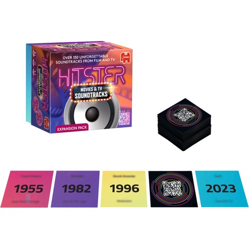 Spel Hitster Movie & TV Soundtracks Expansion pack Jumbo