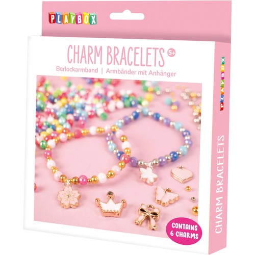Pysselset Charm Bracelets Playbox