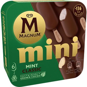 Glass Mini Mint & Classic Glass 6p Magnum