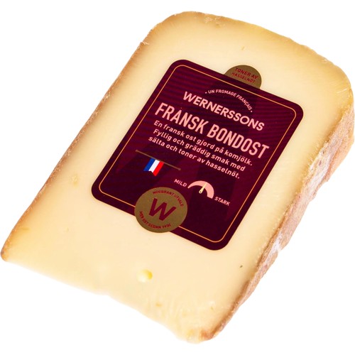 Fransk Bondost ca 180g Wernerssons