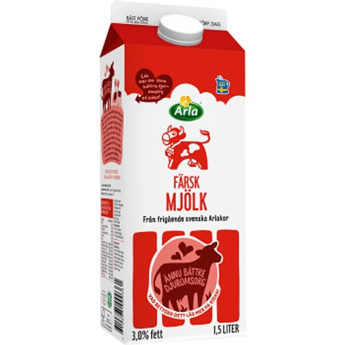 Mjölk 3% 1,5l Arla Ko