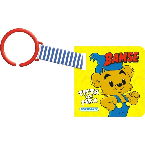 Barnvagnsbok Bamse. Titta och peka