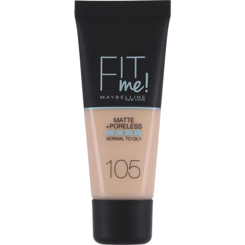Foundation Fit me Matte & Poreless Natural Ivory 105 30ml Maybelline