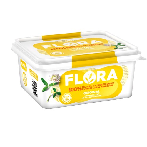 Margarin Normalsaltat växtbaserad 59% 600g Flora