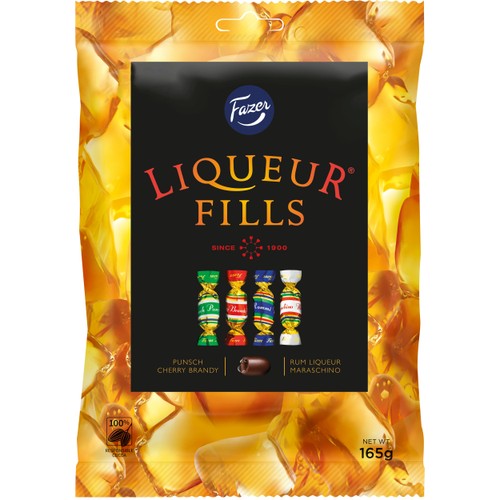 Chokladpralin Liqueur Fills 165g Fazer