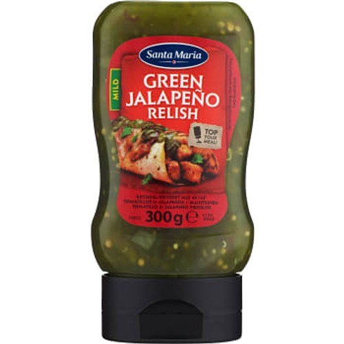 Green jalapeño relish Mild 300g Santa Maria
