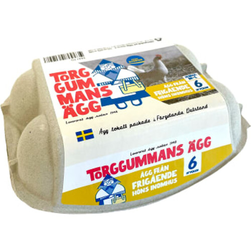 Ägg 6-pack Torggummans Ägg