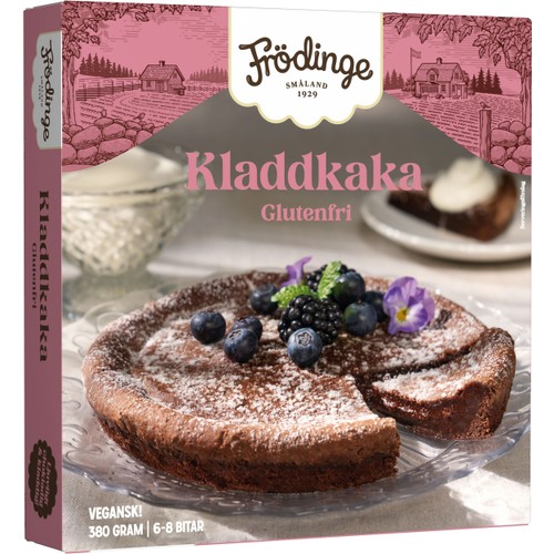 Kladdkaka vegansk 380g Frödinge