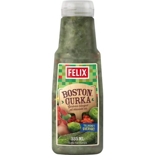 Bostongurka 335ml Felix