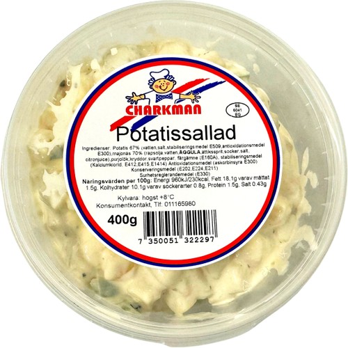 Potatissallad 400g Charkman