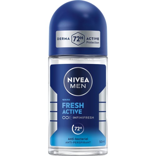Deodorant Roll On 72h Fresh Active Hav 50ml Nivea Men