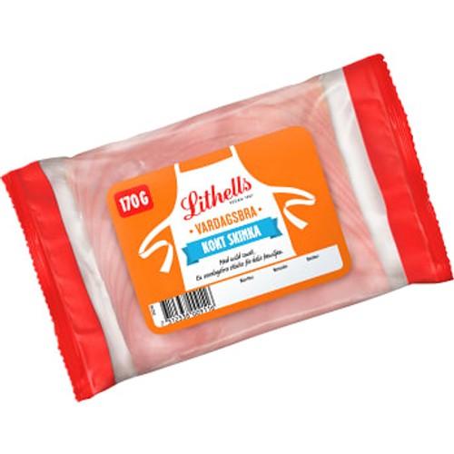 Skinka Kokt Vardagsbra 170g Lithells